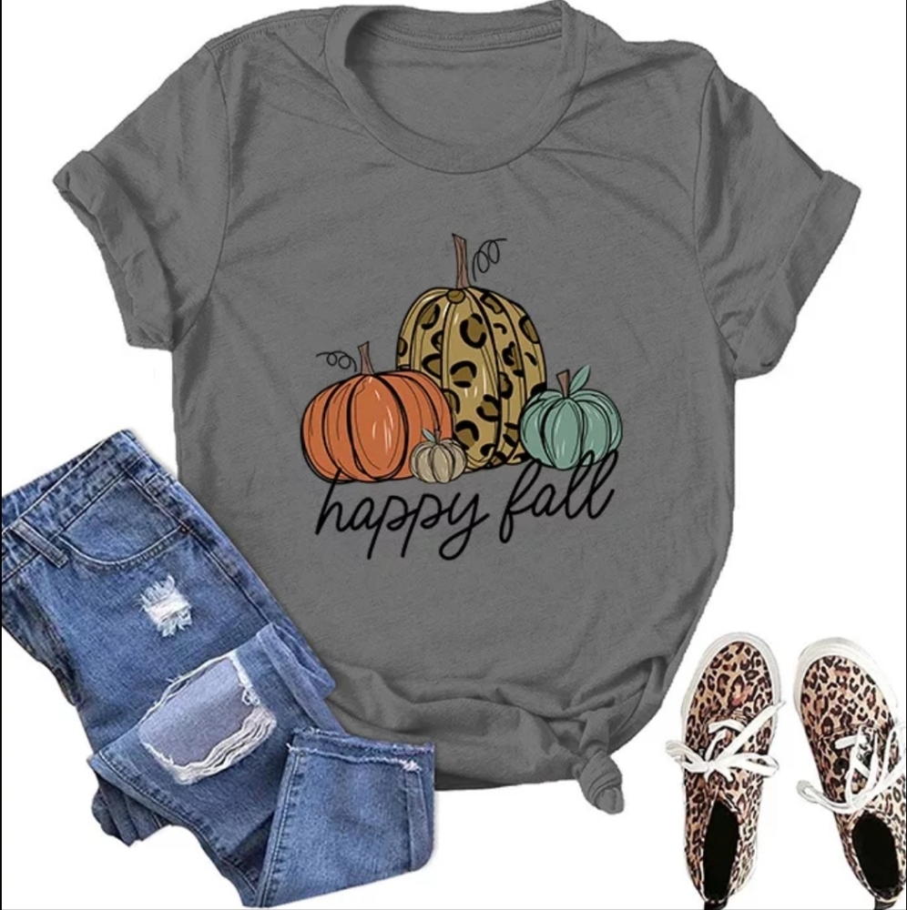 Happy Fall Pumpkin T shirt